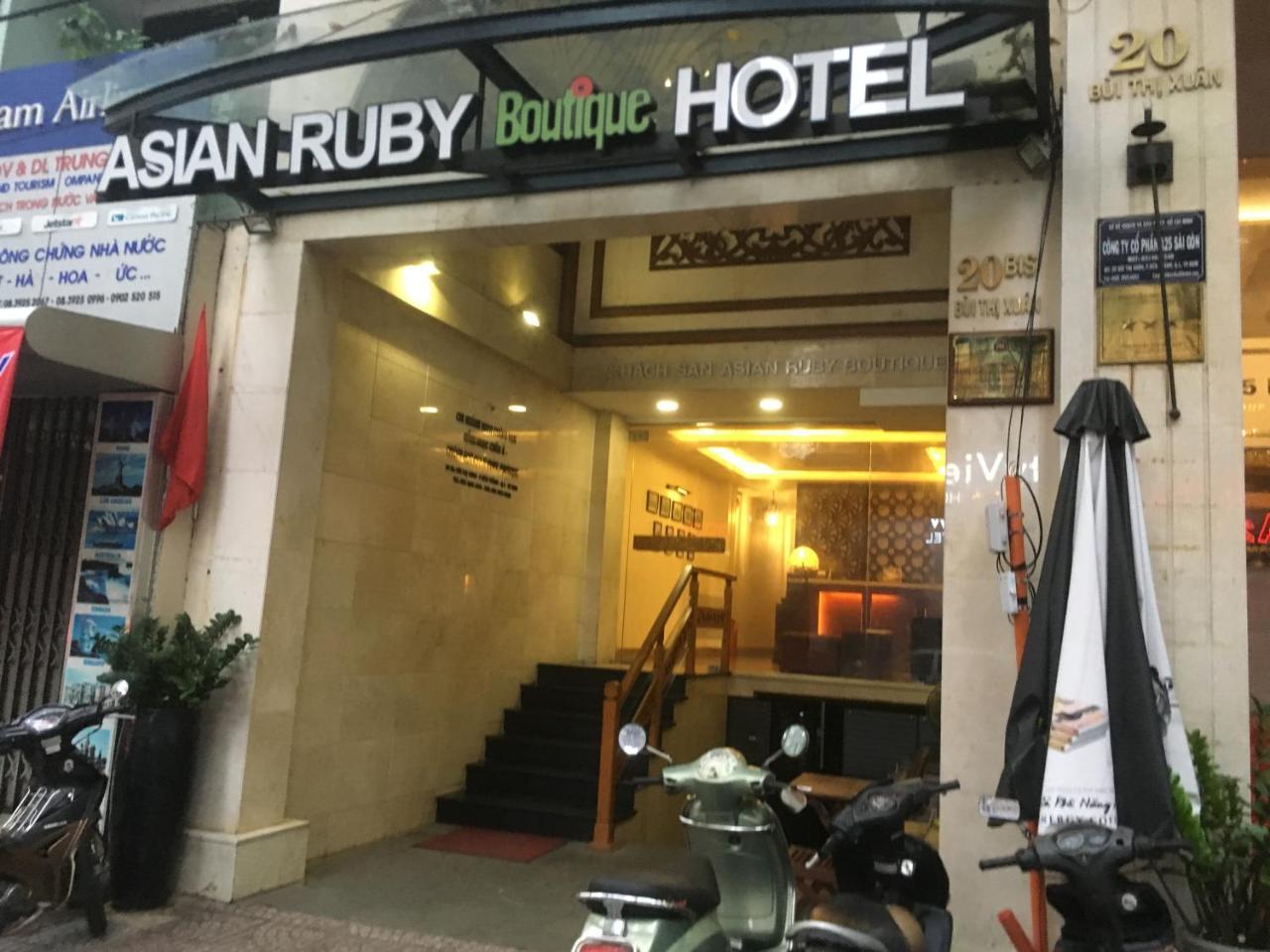 Asian Ruby Boutique Hotel Bui Thi Xuan Ho Chi Minh City Exterior photo